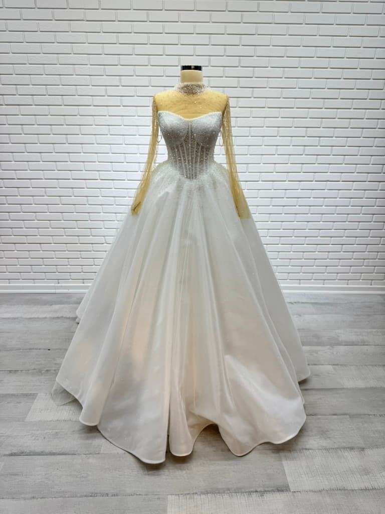 White Princess Wedding Dress