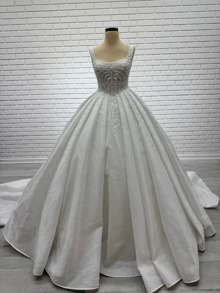 White Princess Wedding Dress