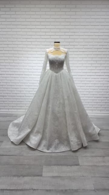 White Princess Wedding Dress