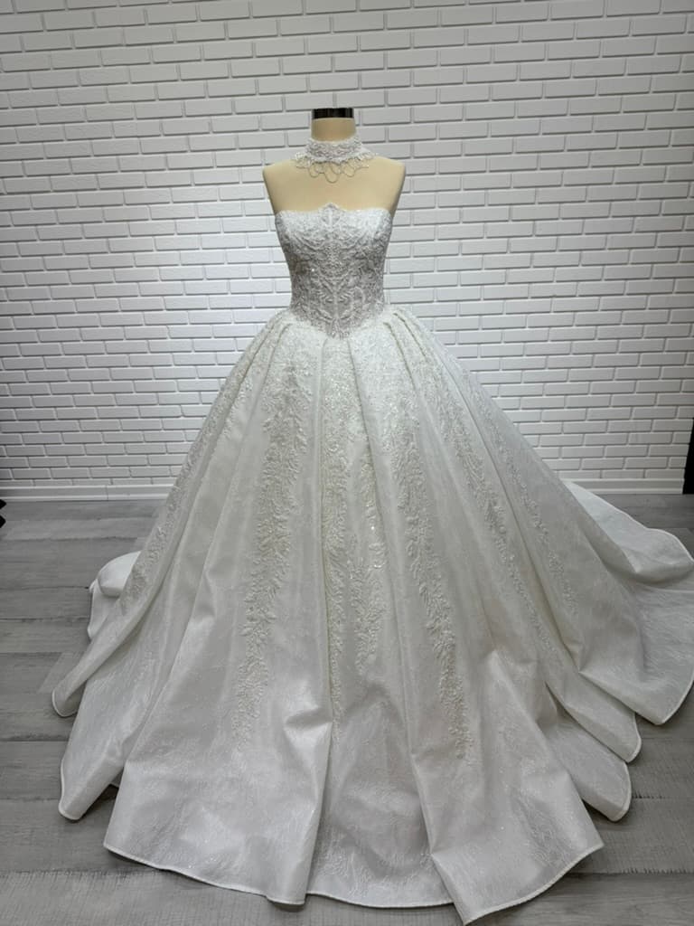 White Princess Wedding Dress